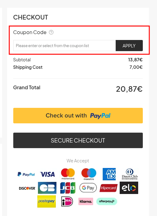 Comment activer un code promo sur Zaful