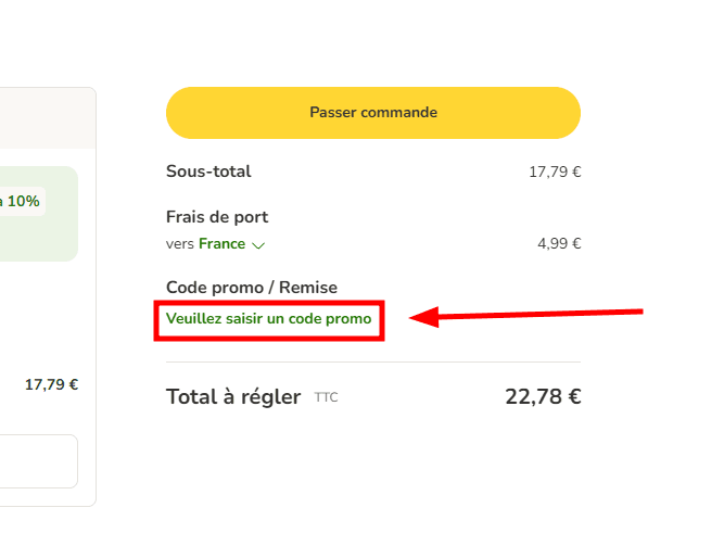 Comment appliquer un code promo sur Zooplus