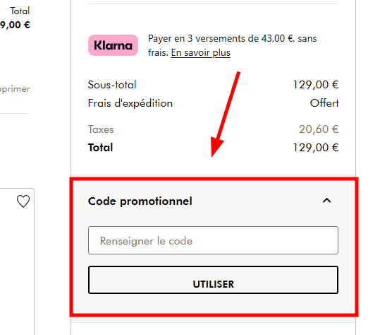 Comment activer un code promo sur Zwilling