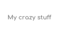 Codes promo Mycrazystuff