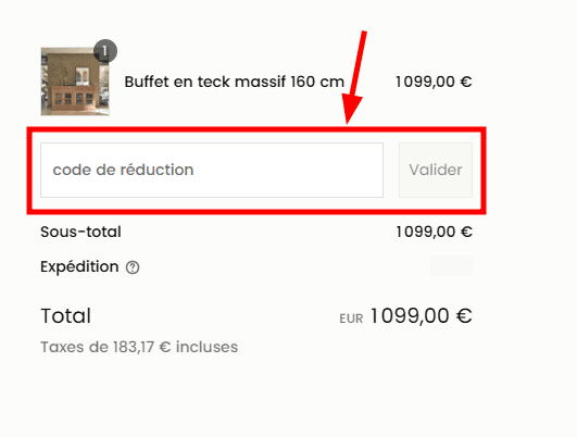 Comment utiliser un code promo sur Berah Getah