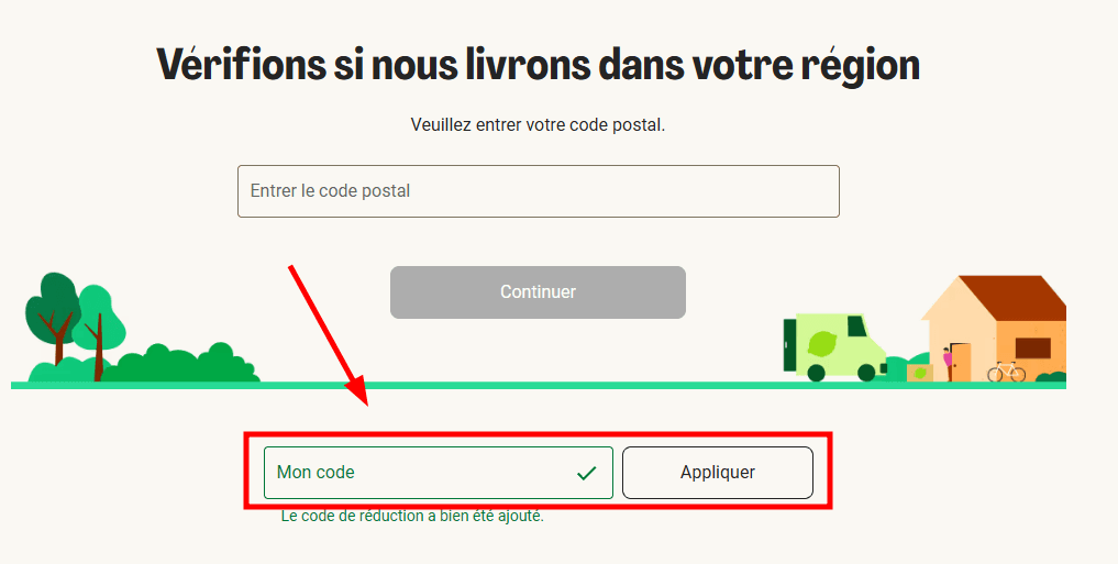 Comment activer un code promo sur HelloFresh