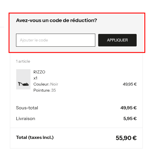 Comment appliquer un code promo sur Krack Online