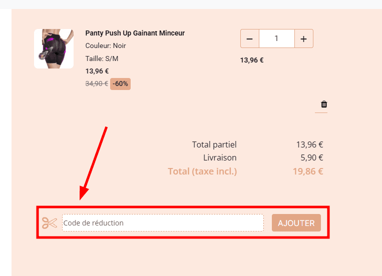Comment appliquer un code promo sur Lytess