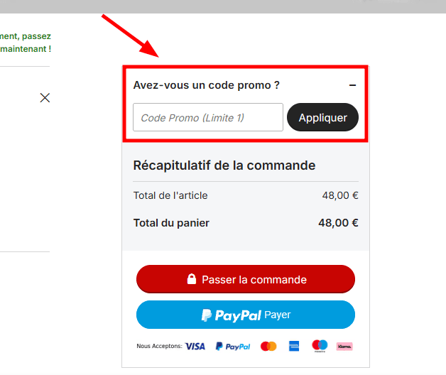 Comment activer un code promo sur MotoGP