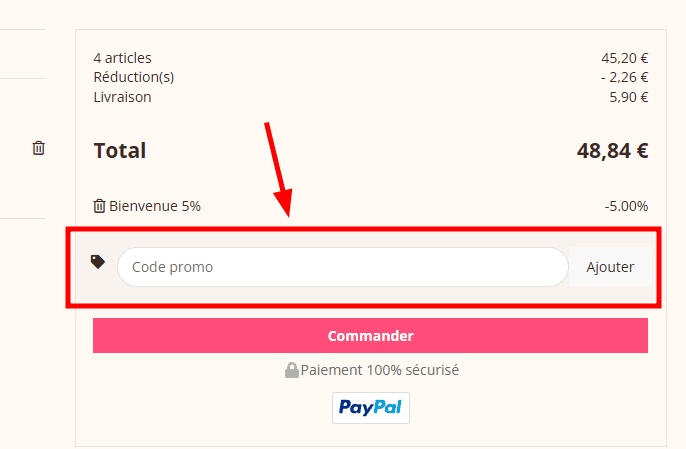 Comment utiliser un code promo sur Propolia