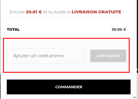 Comment utiliser un code promo sur Tally Weijl