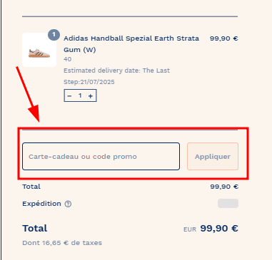 Comment utiliser un code promo sur The Bradery